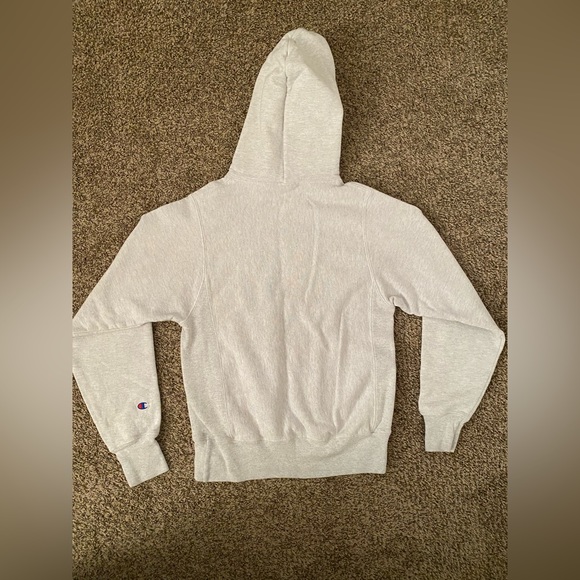 Women’s Champion Hoodie (Light Heathered Grey) - X-Small - Picture 2 of 4